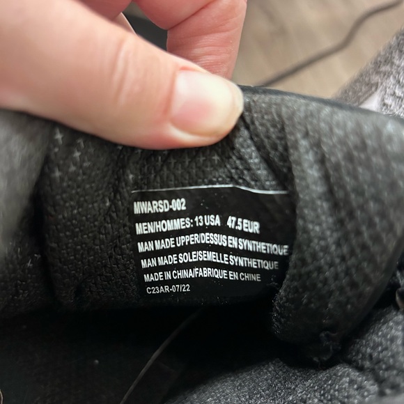 Lugz Warsaw Lace Up Men’s work Safety Shoes Size 13 Black - Picture 13 of 13